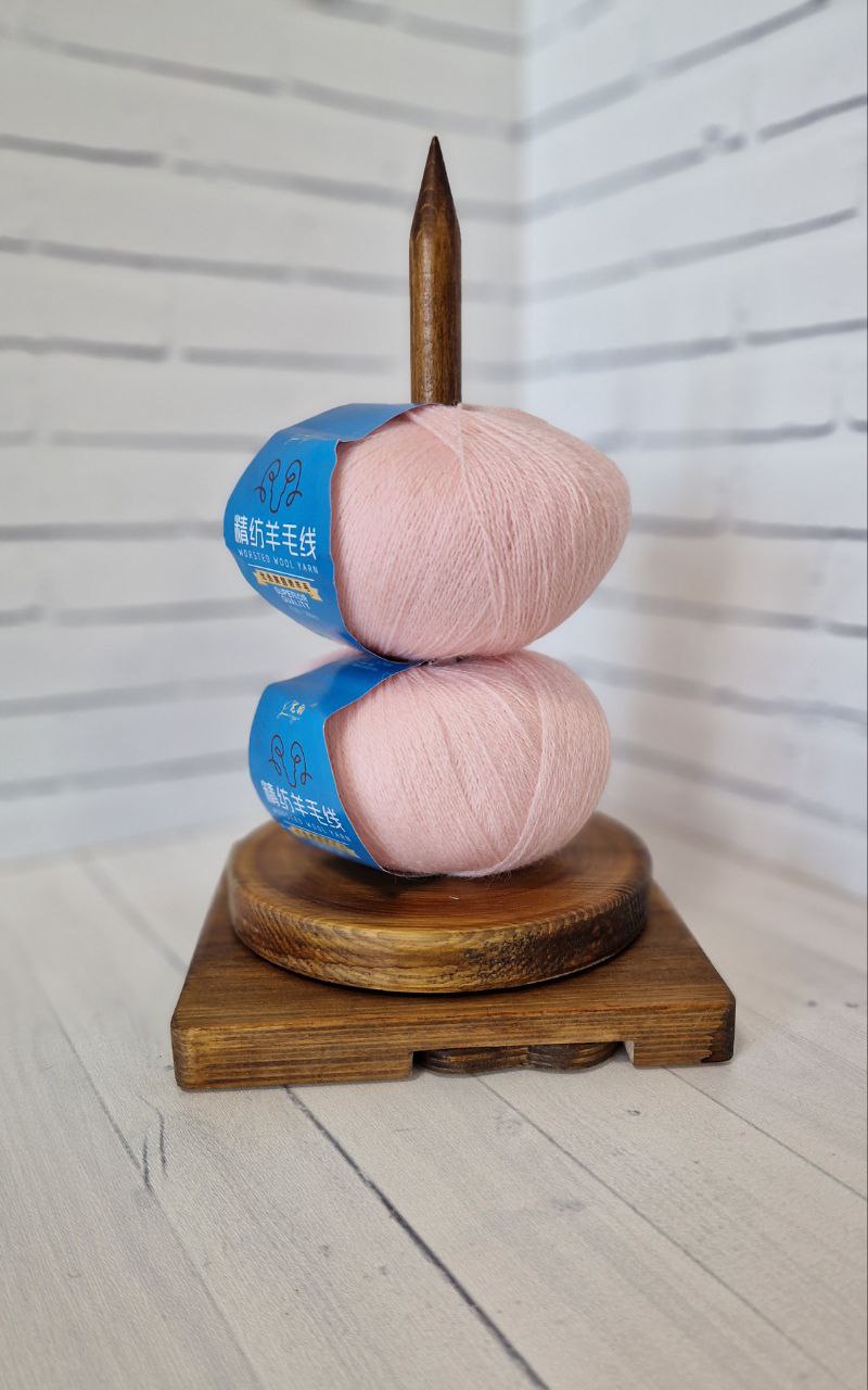 картинка Меринос Worsted Нежно-розовый от магазина Одежда+